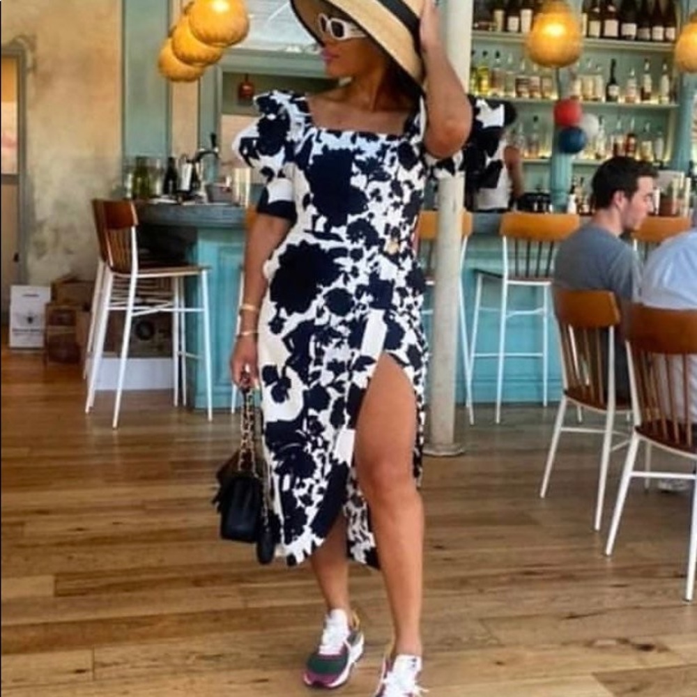 BLOGGER FAVE Christopher John Rogers Floral Dress
